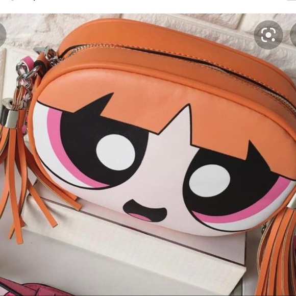 One blossom character power puff girls crossbody bag. Orage/pink - Picture 2 of 3